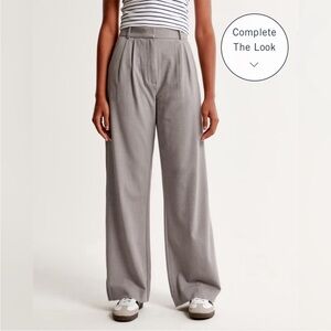 Abercrombie and Fitch Wide leg Trouser Pants